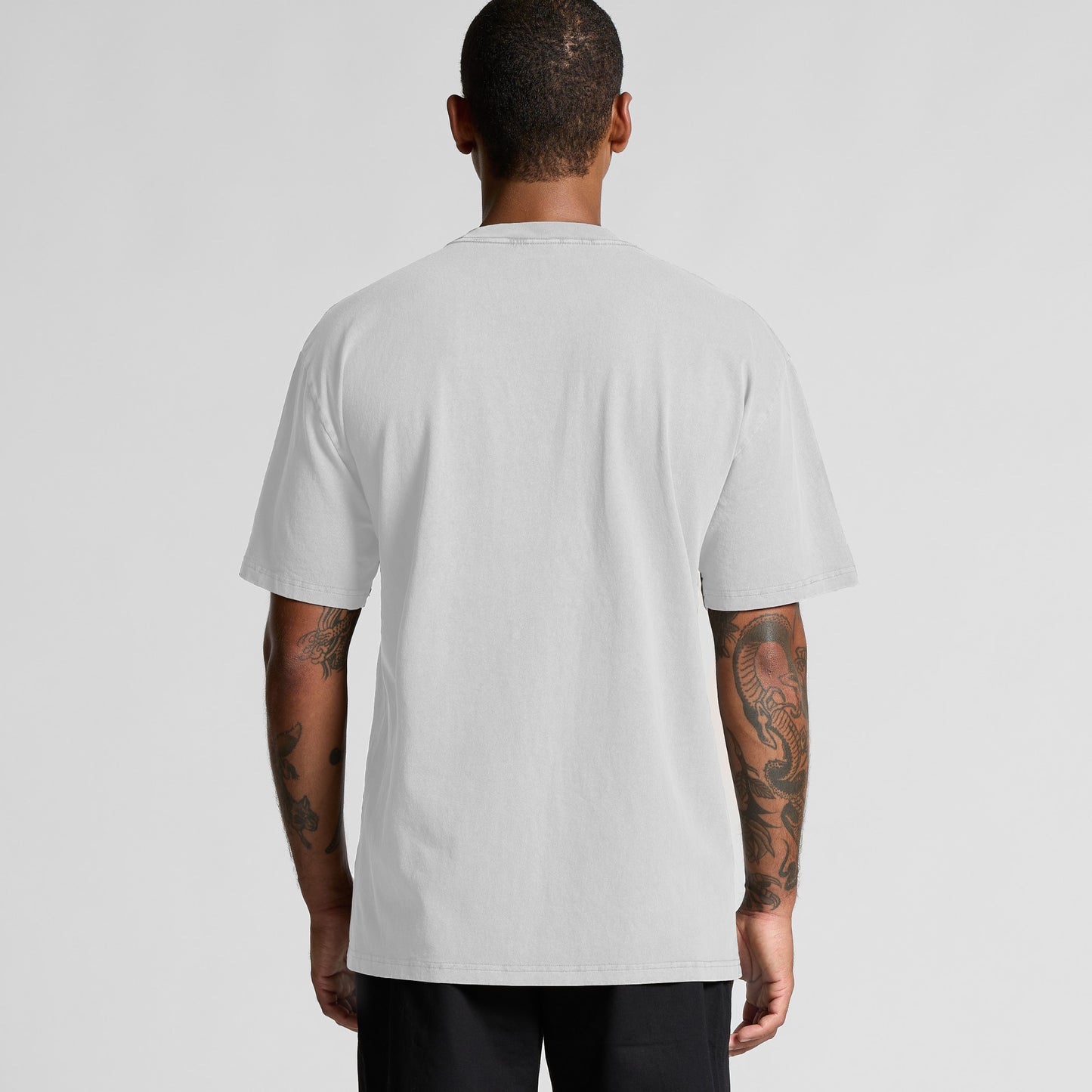 Signature Oversized Tee - Faded White