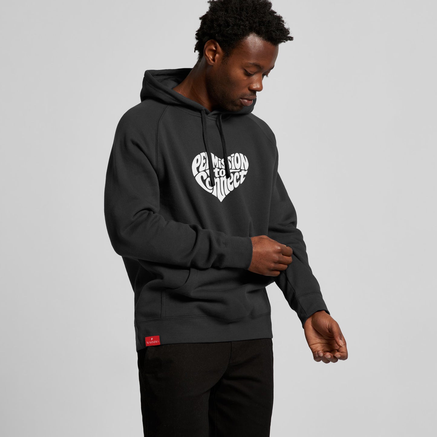 'Will you be my emergency contact?' Hoodie - Black